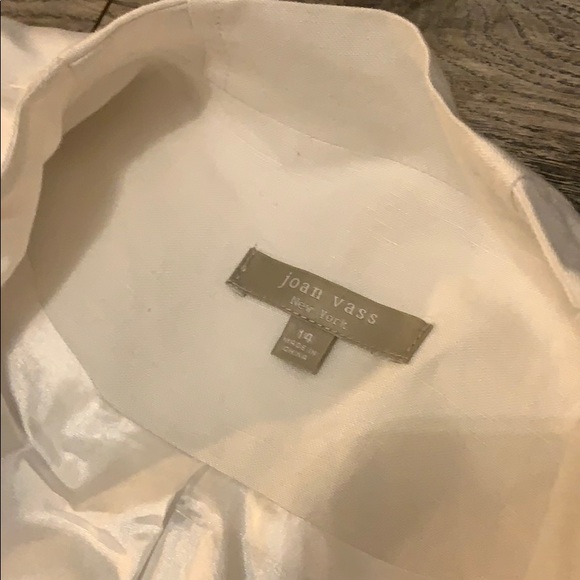 White Cropped Blazer - Picture 2 of 6